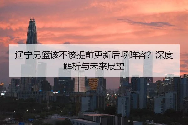 辽宁男篮该不该提前更新后场阵容？深度解析与未来展望